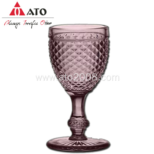 ATO Tabletop Carved glass with Rose crystal